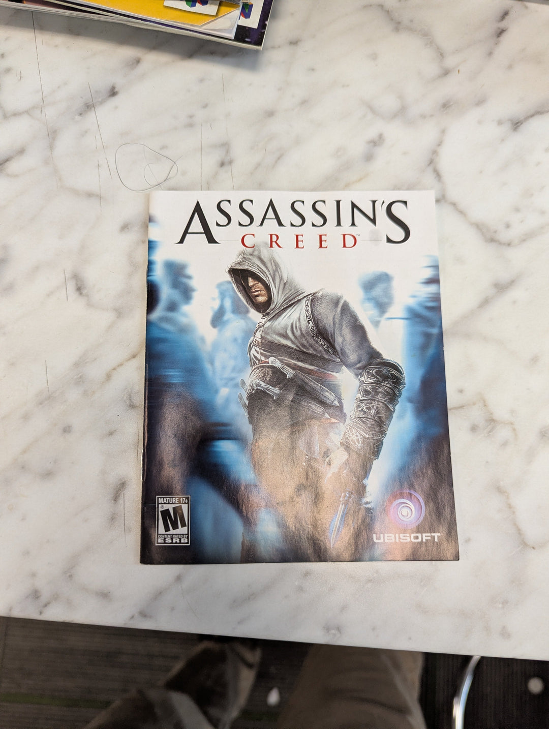 Assassin's Creed Playstation PS3 MANUAL ONLY MO3726