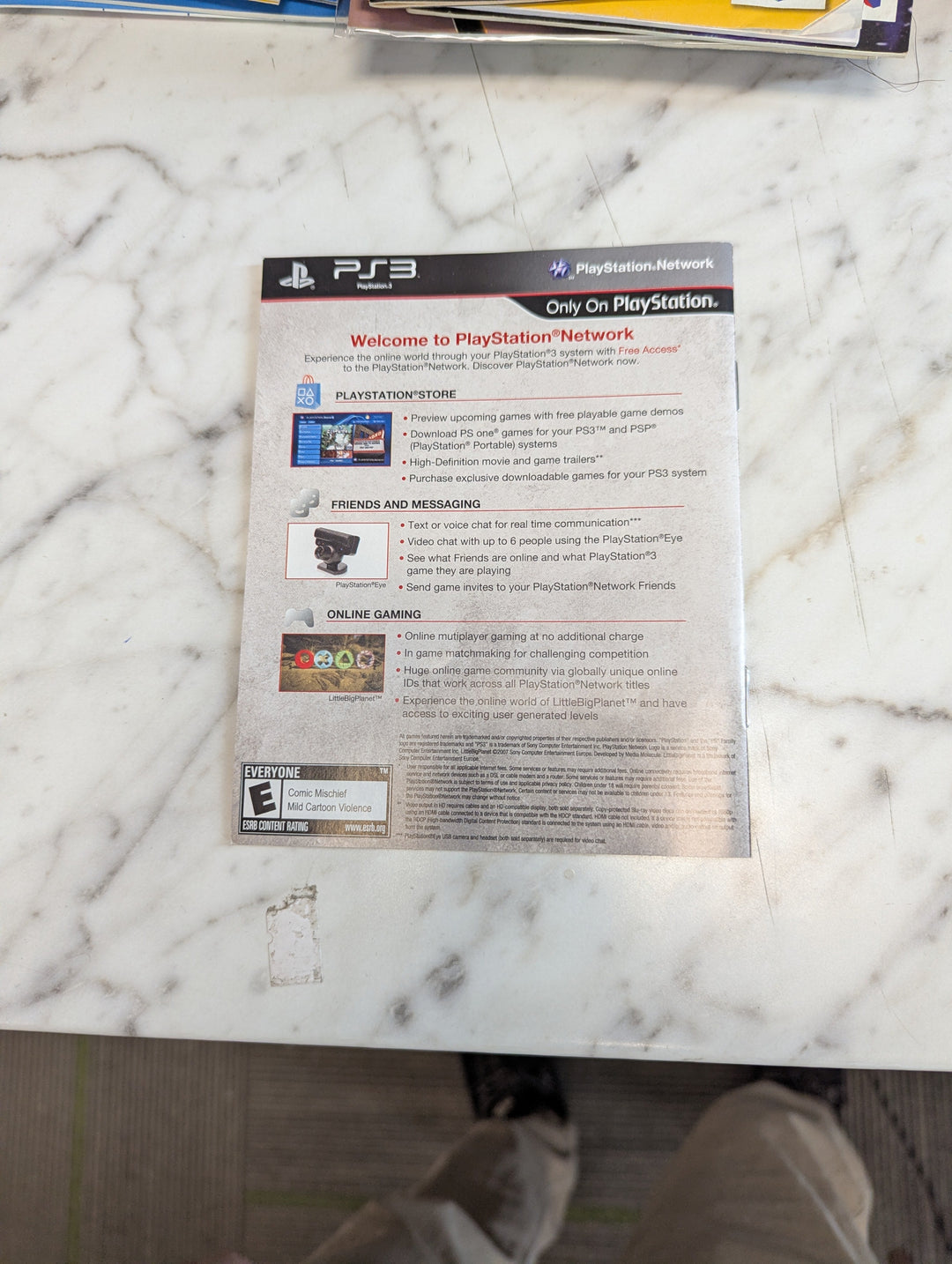 God of War 3 Playstation PS3 MANUAL ONLY MO3726