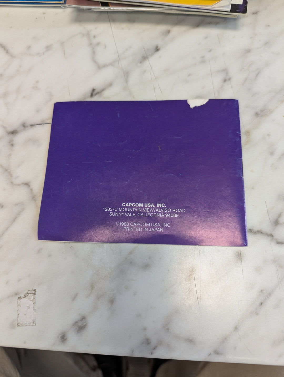 Legendary Wings NES MANUAL ONLY MO3726