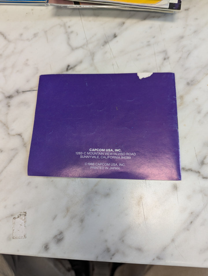 Legendary Wings NES MANUAL ONLY MO3726