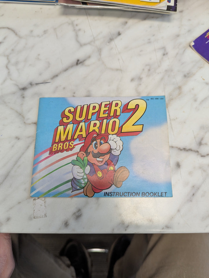 Super Mario Bros. 2 NES MANUAL ONLY MO3726