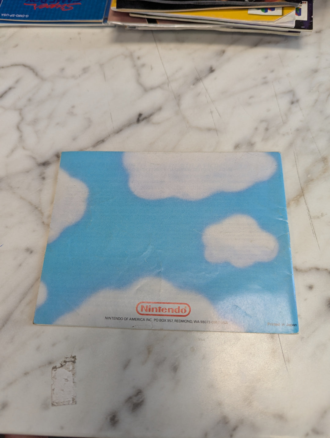 Super Mario Bros. 2 NES MANUAL ONLY MO3726
