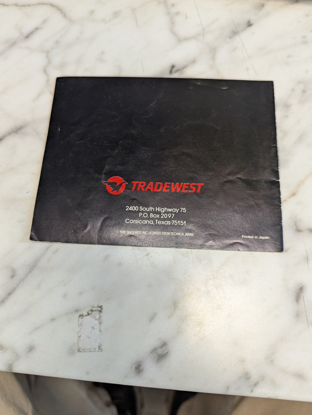 Double Dragon NES MANUAL ONLY MO3726