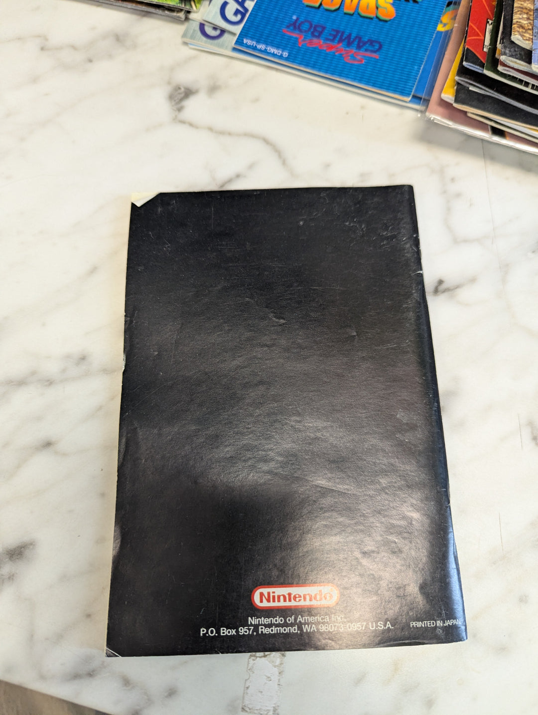 Final Fantasy NES MANUAL AND MAP ONLY MO3726