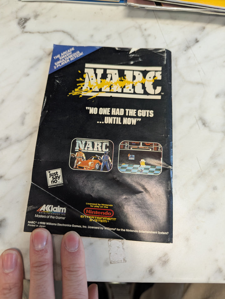 Swords and Serpents NES MANUAL ONLY MO3726