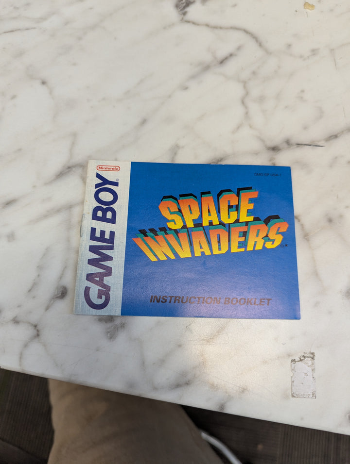 Space Invaders GameBoy MANUAL ONLY MO3926