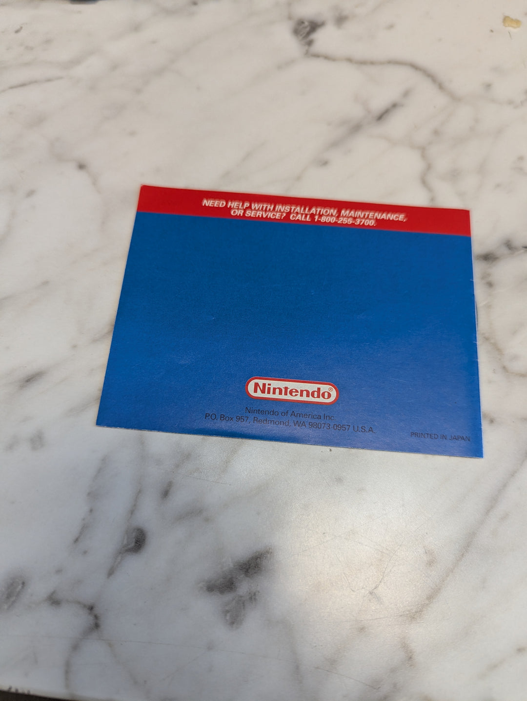 Super Mario Land 2: 6 Golden Coins GameBoy MANUAL ONLY MO3926