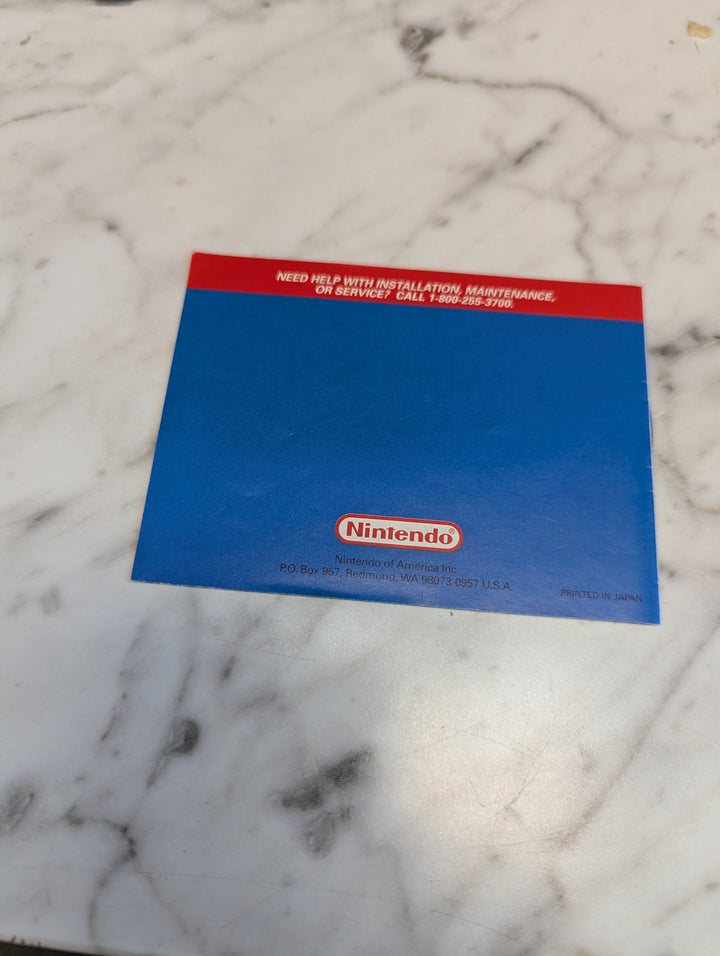 Super Mario Land 2: 6 Golden Coins GameBoy MANUAL ONLY MO3926