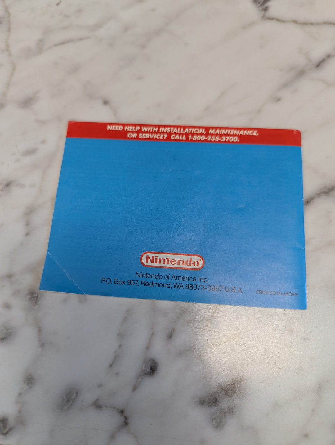 Donkey Kong GameBoy MANUAL ONLY MO3926