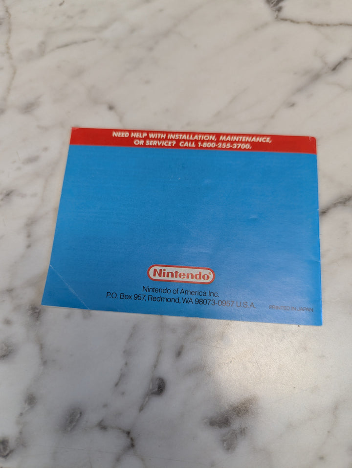 Donkey Kong GameBoy MANUAL ONLY MO3926