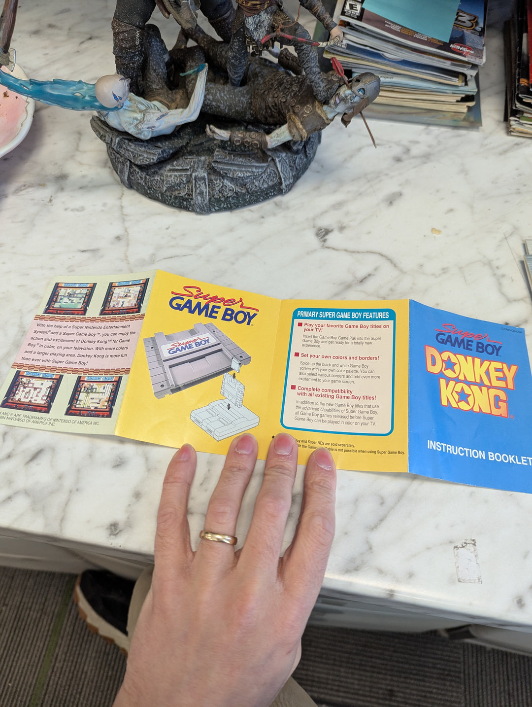 Super Donkey Kong GameBoy MANUAL ONLY MO3926