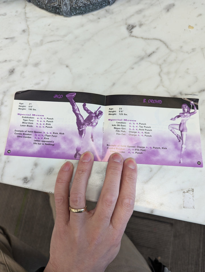 Killer Instinct MANUAL ONLY MO3926