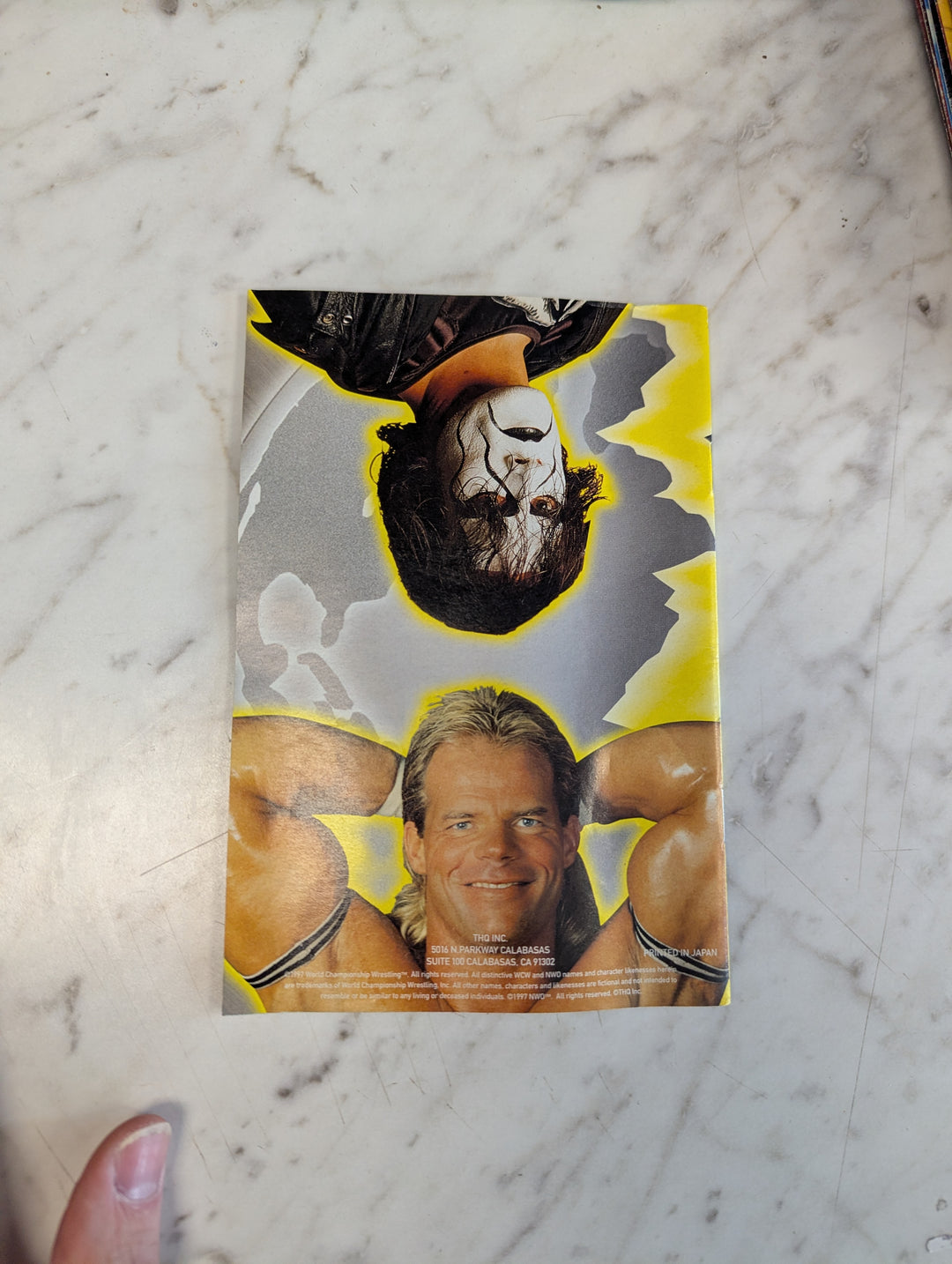 WCW vs. nWo World Tour N64 MANUAL ONLY MO31126