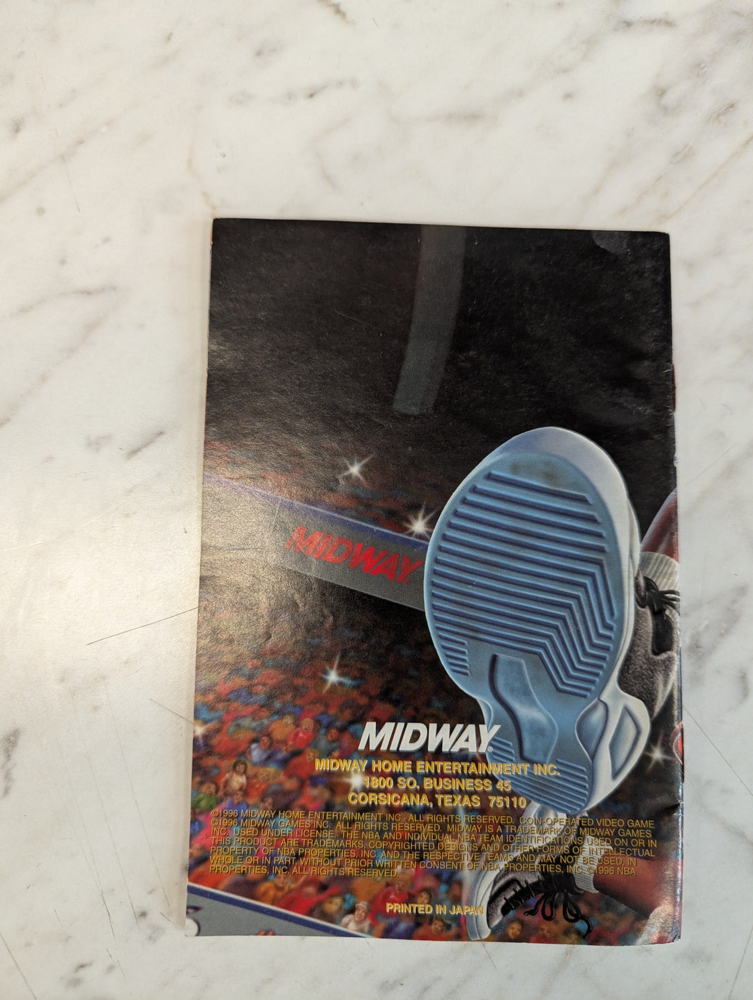 NBA Hang Time N64 MANUAL ONLY MO31126