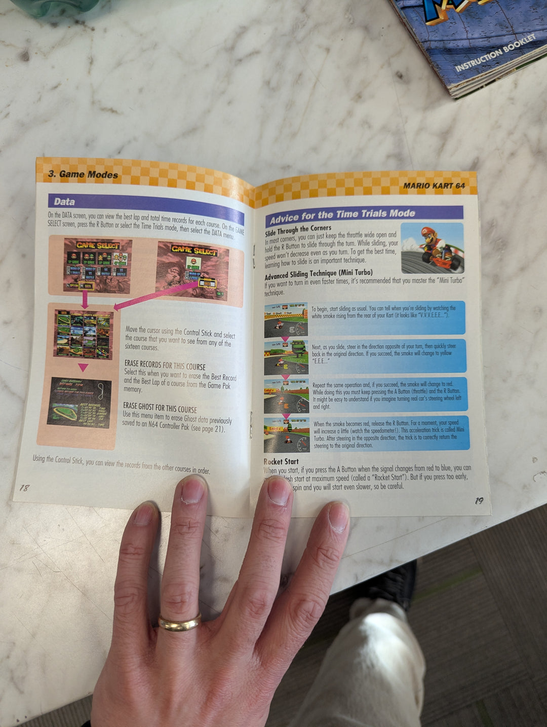 Pilot Wings N64 MANUAL ONLY MO3926