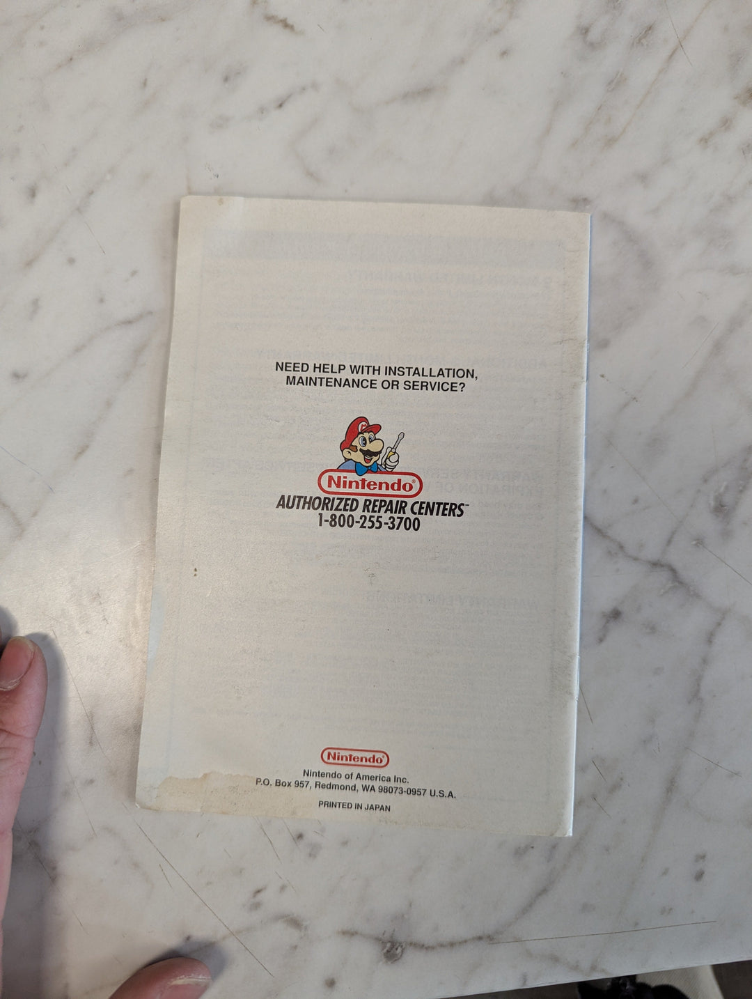 Super Mario 64 N64 MANUAL ONLY MO31126