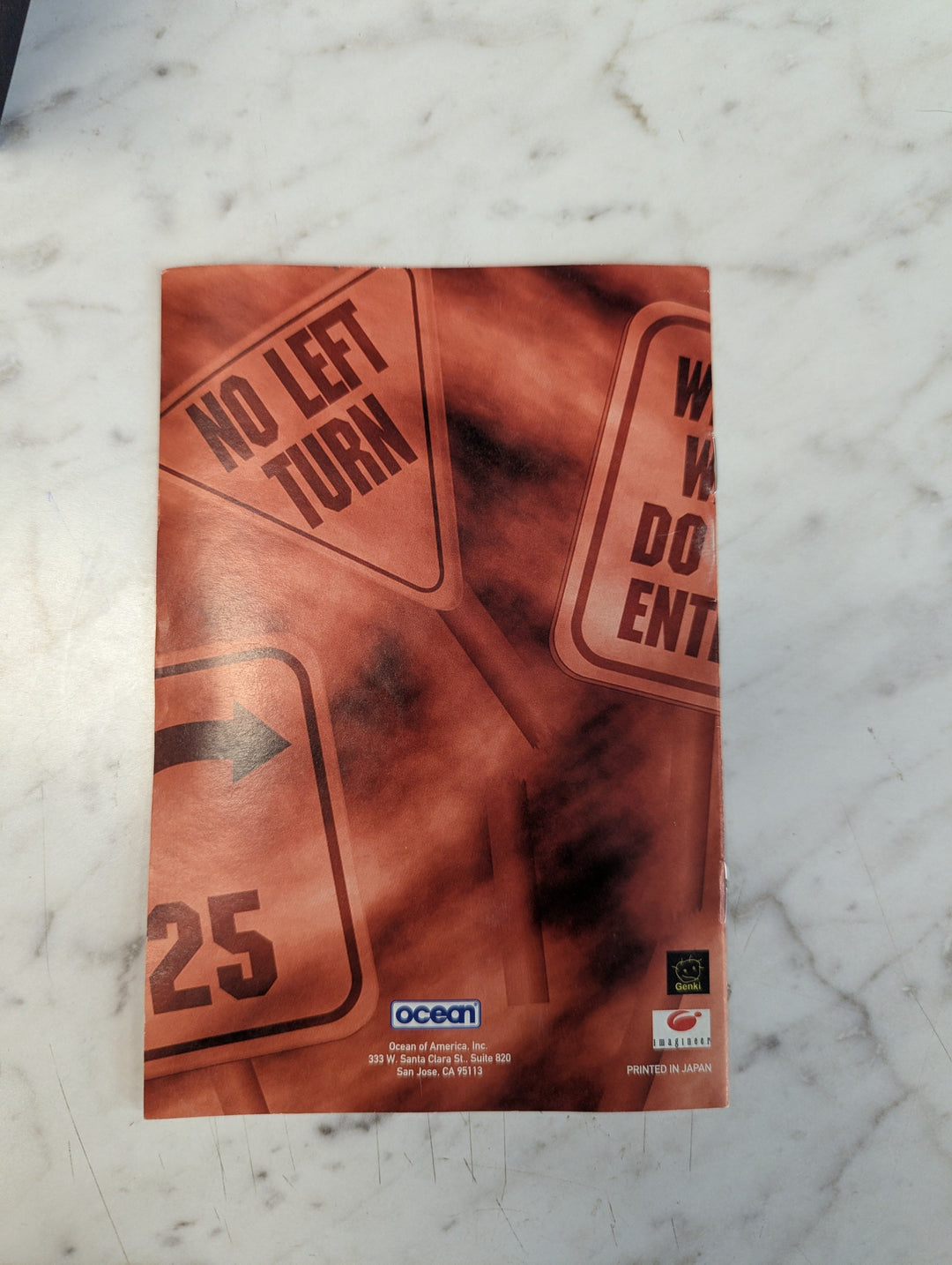 MRC Multi-Racing Championship N64 MANUAL ONLY MO31126