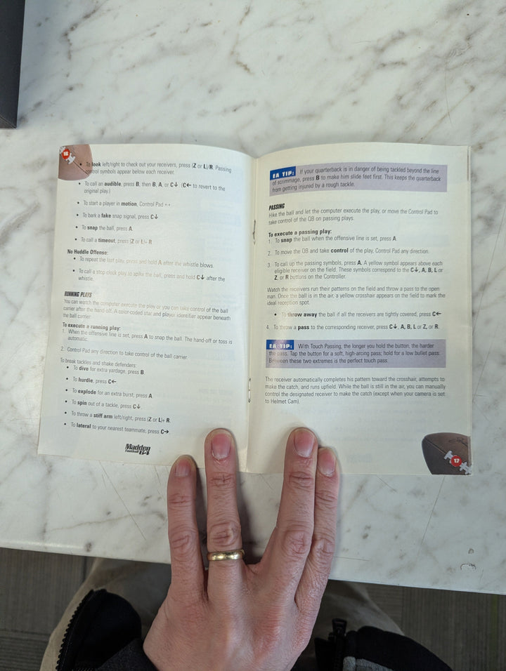 Rampage World Tour N64 MANUAL ONLY MO31126