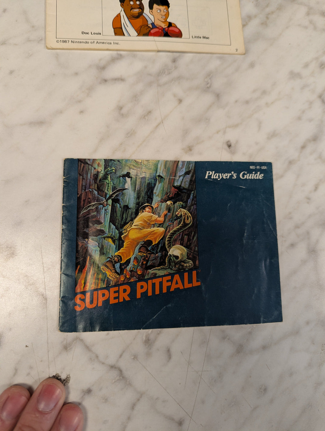 Super Pitfall NES MANUAL ONLY MO31226