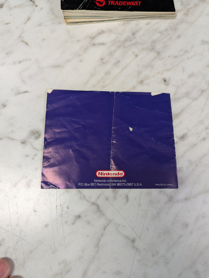 Pin Bot NES MANUAL ONLY MO31226