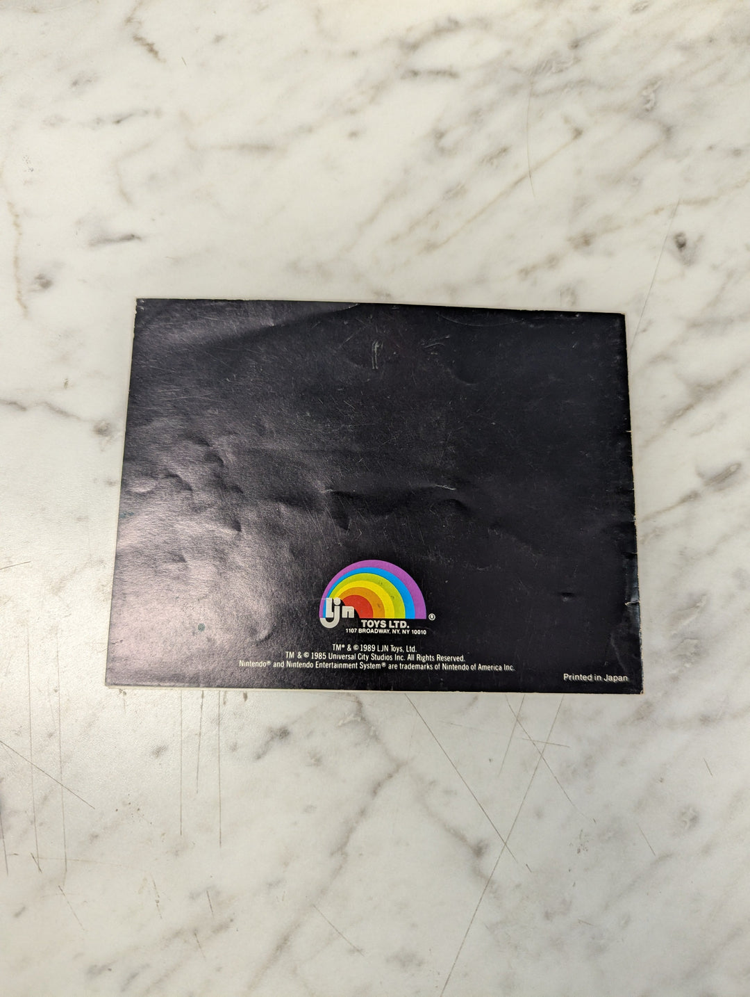 Back To The Future NES MANUAL ONLY MO31226