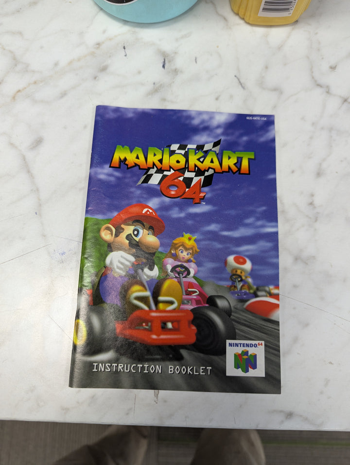 Mario Kart 64 N64 MANUAL ONLY MO31126
