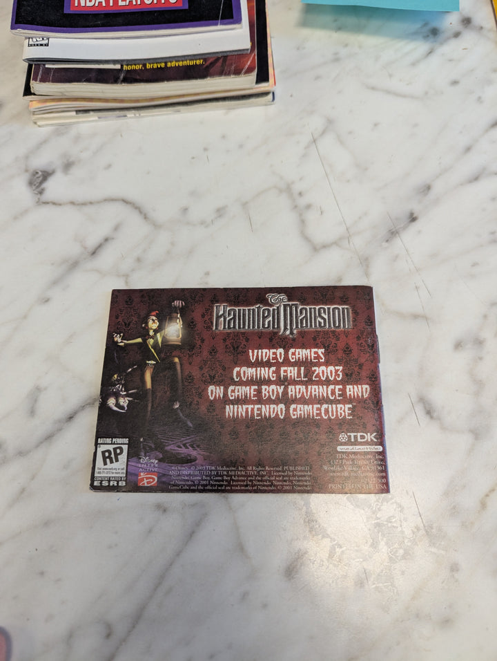 Pirates of the Caribbean: The Curse of the Black Pearl Gameboy Advance GBA MANUAL ONLY MO31326