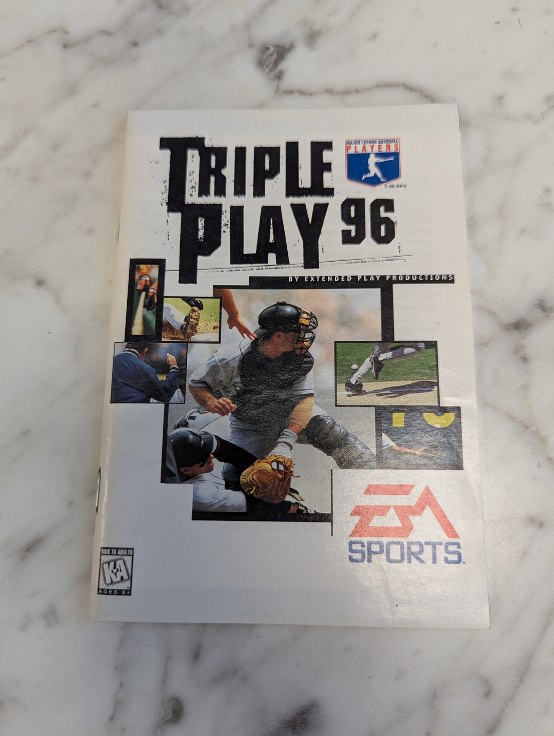 Triple Play 96 Sega Genesis MANUAL ONLY MO31326