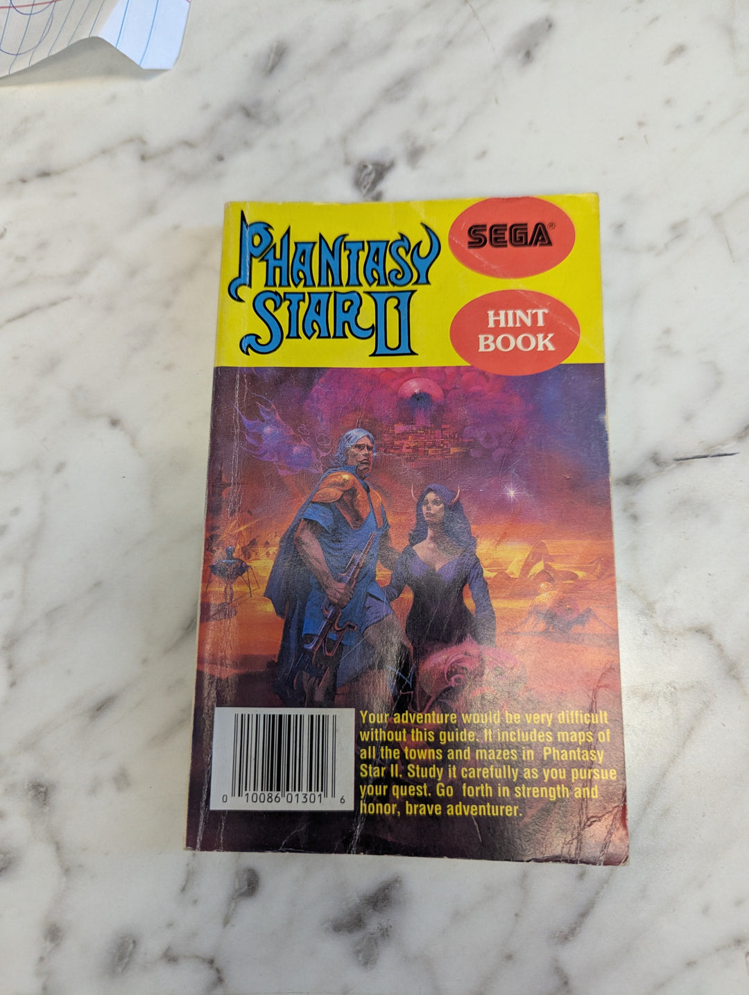 Phantasy Star II Sega Genesis HINT BOOK ONLY MO31326