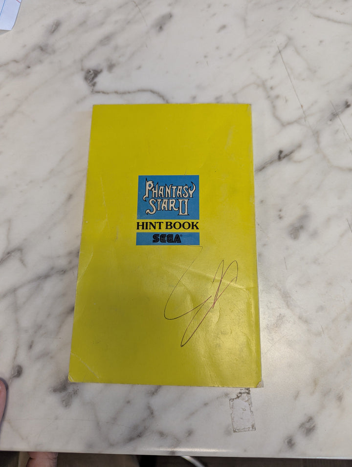 Phantasy Star II Sega Genesis HINT BOOK ONLY MO31326
