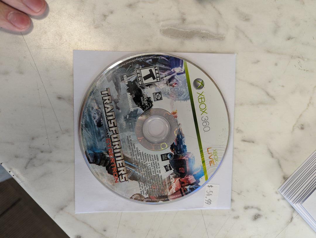 Transformers: War For Cybertron - Xbox 360 DI42426