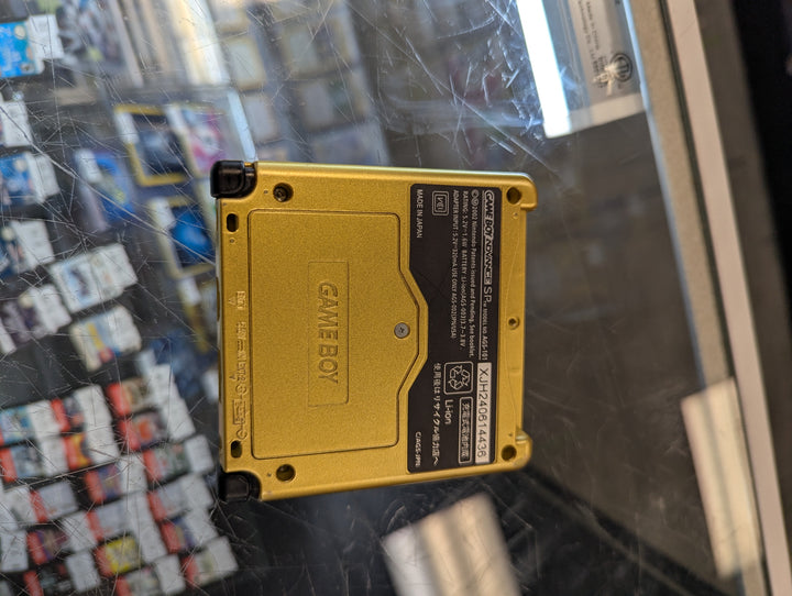 Gold Majora's Mask - Re-Shelled - Game Boy Advance GBA SP Console CON41426