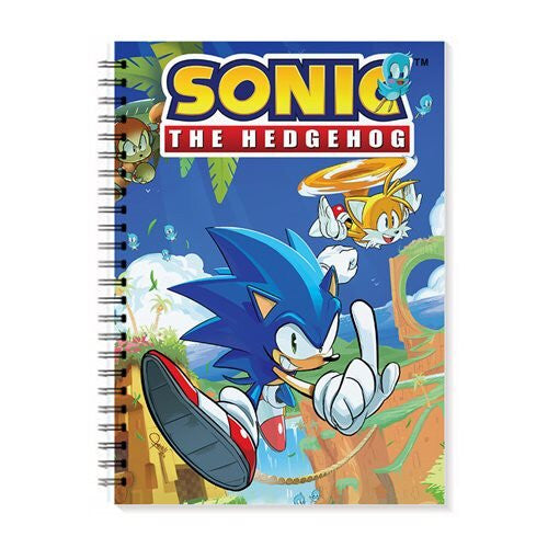 Sonic The Hedgehog Hard Cover Notebook and Journal