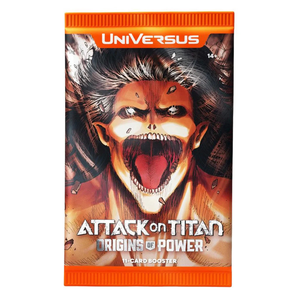 Universus Attack on Titan Origins of Power Booster Pack