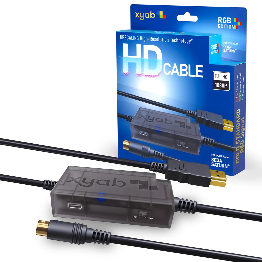 HDMI HD Link Cable for Sega Saturn (XYAB) RGB Edition NA4326