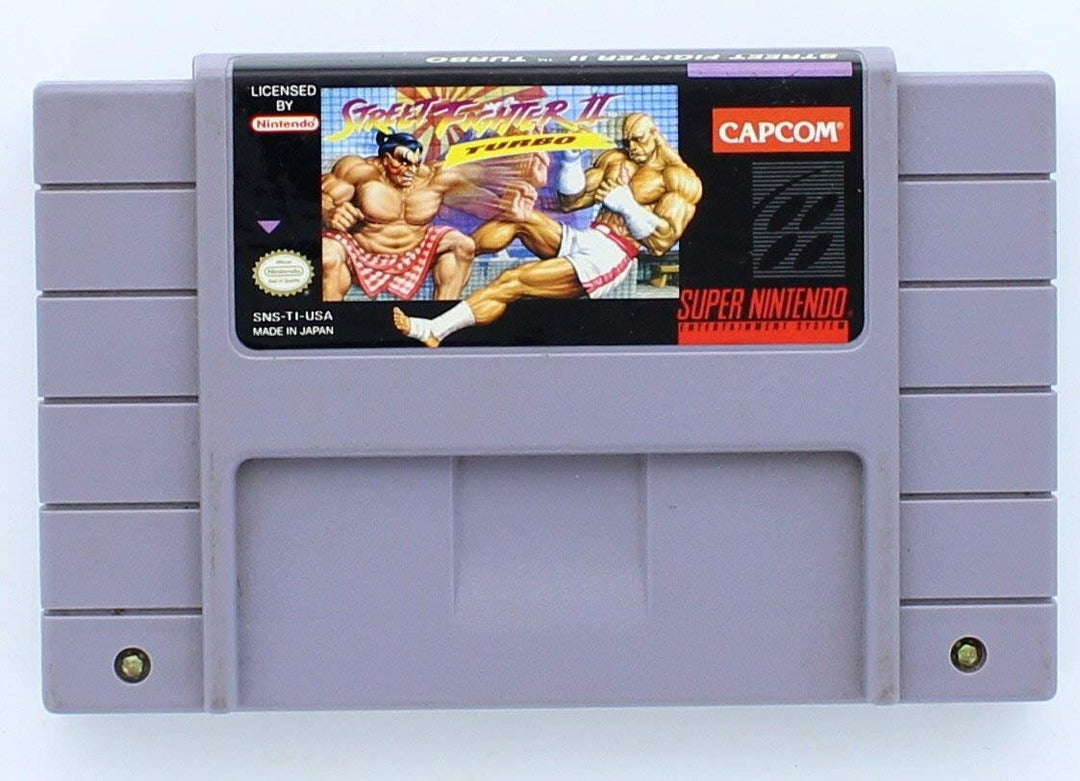 Street Fighter II Turbo Super Nintendo SNES Used