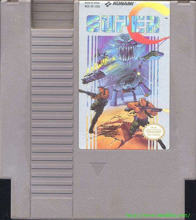 Super C (Super Contra) Nintendo NES Used