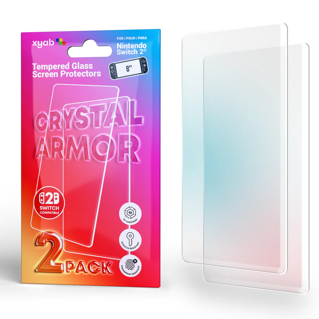 Nintendo Switch 2 Tempered Glass Screen Protectors (2 Pack)    NA4726