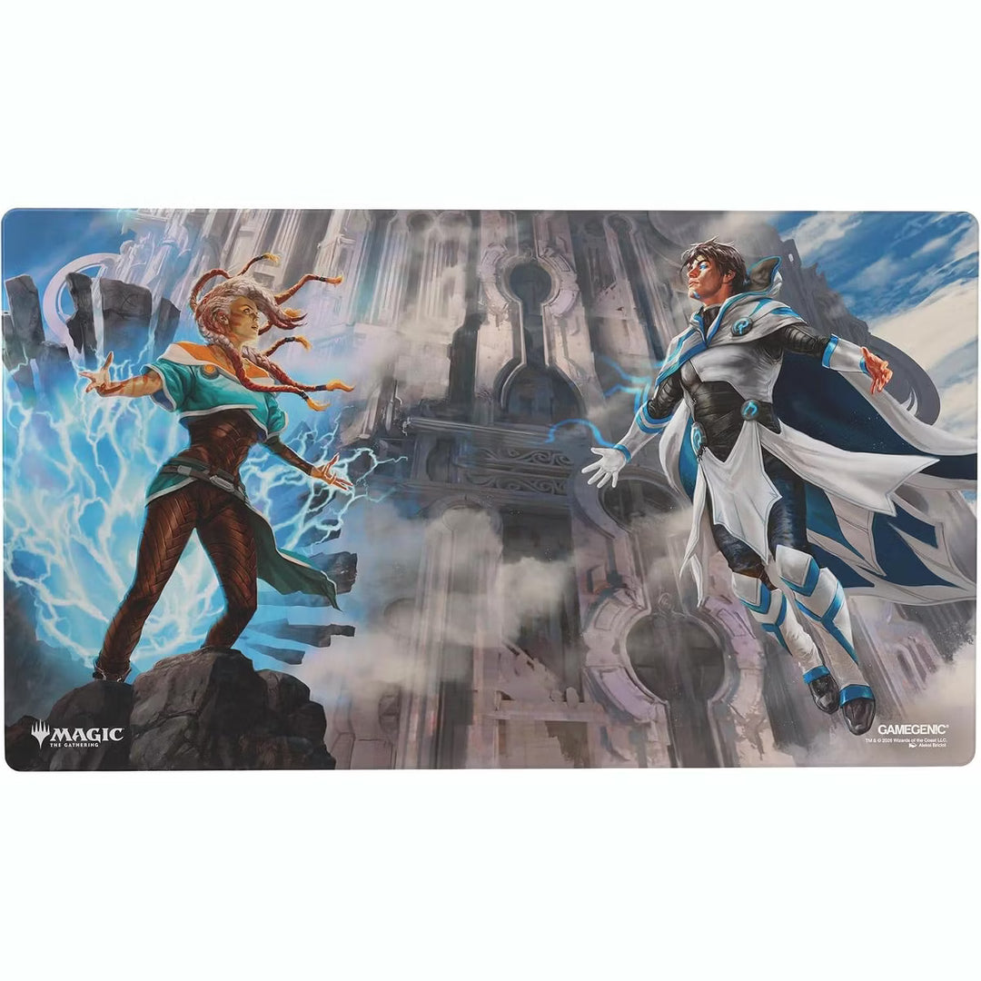 Gamegenic Shiny Playmat MTG Reality Fracture: Tam Beleren Conflicted / Jace Building Reality