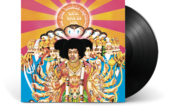 Jimi Hendrix Experience - Axis: Bold As Love [LP] (180 Gram Audiophile Vinyl in Gatefold) - Vinyl Record NVR52026