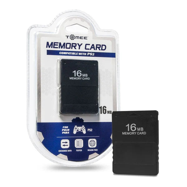 Tomee - Memory Card for PS2 (16MB)