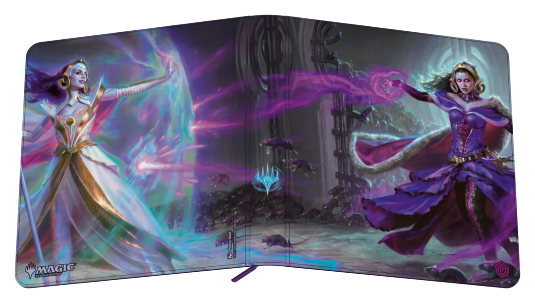 NEW Portfolio: 24-Pocket Zipfolio 480+ MTG Reality Fracture - Liliana the Faultless/Liliana the Repentant