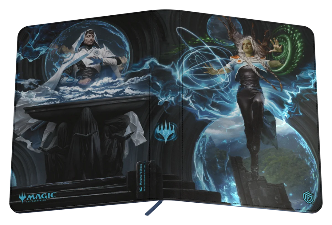 NEW 18-Pocket Zipfolio 360+ MTG Reality Fracture - Jace, Reality Sculptor/Tam, the Possibility