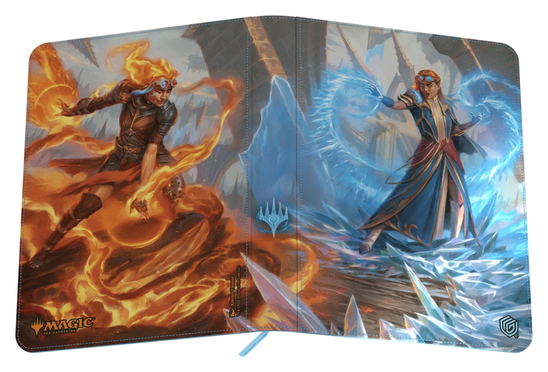NEW 18-Pocket Zipfolio 360+ MTG Reality Fracture - Chandra, Chill of Compliance/Chandra, Torch of Defiance