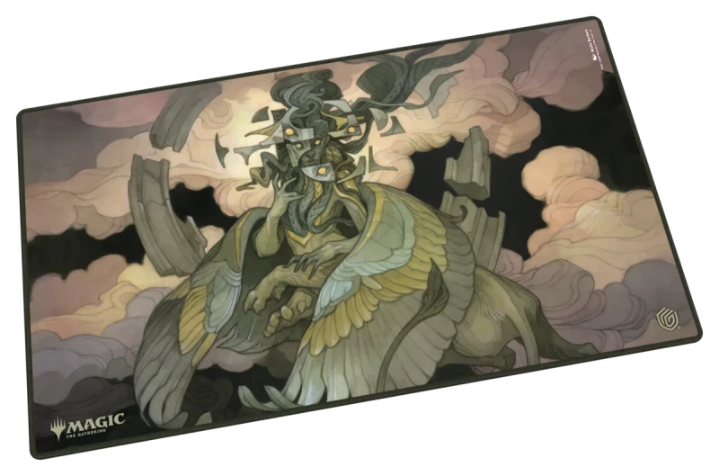 NEW Playmat MTG Reality Fracture "Sphinx of False Conclusions"