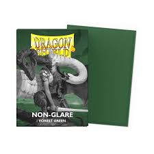 Dragon Shield Sleeves: Standard- Matte Non- Glare Forest Green (100 ct.) MD51326