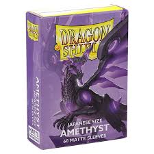 Dragon Shield Sleeves: Japanese- Matte Amethyst (60 Count) MD51326