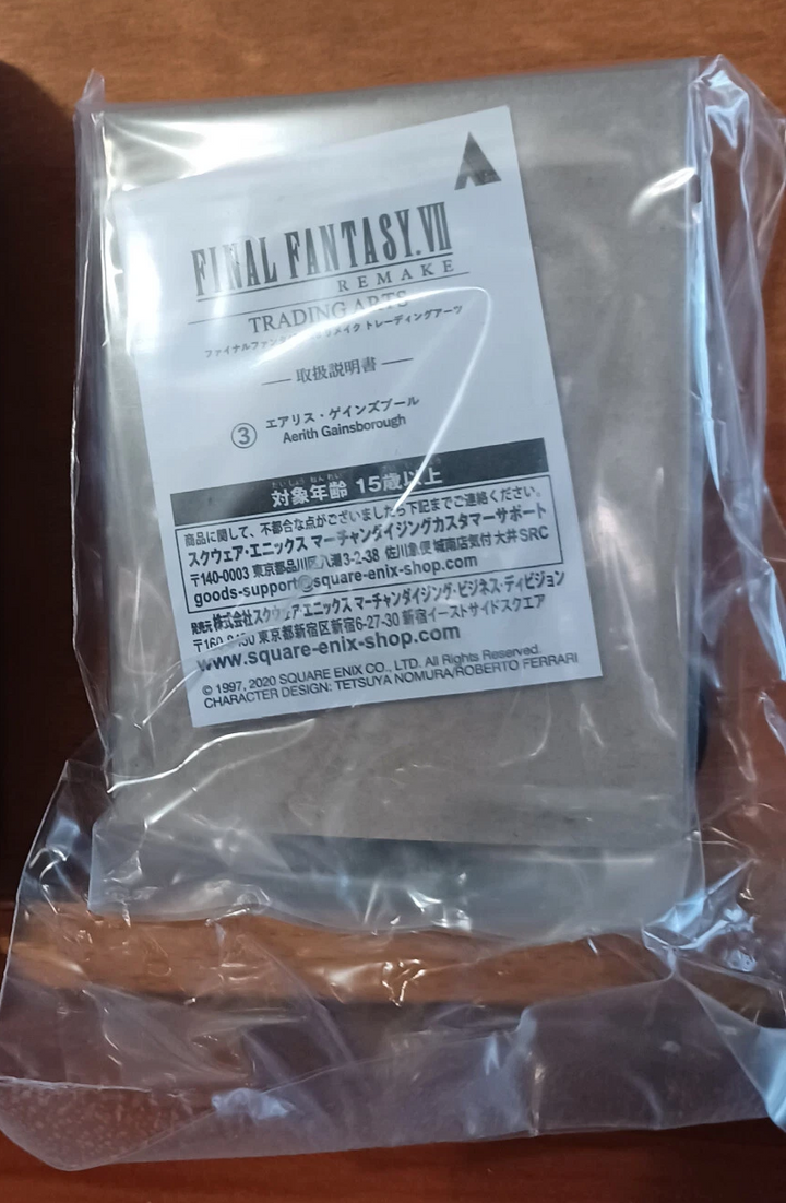 Final Fantasy VII Remake Trading Arts Aerith Gainsborough (#3) Blind Box Figure  UT71126