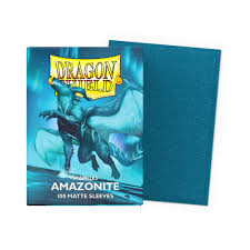 Dragon Shield Sleeves: Standard- Matte Sparkles Amazonite (100 ct. MD51326