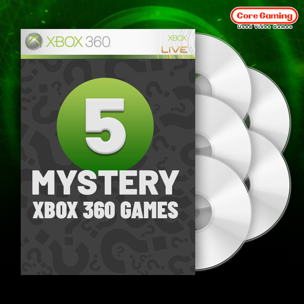 Xbox 360 Games Mystery/Surprise Box (5 Different games)
